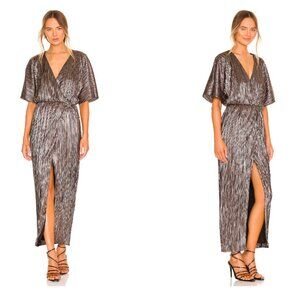 x REVOLVE Sabrina Dress Color: Gunmetal